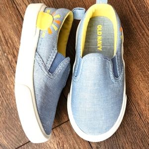 Brand new- no tag slip on denim shoes